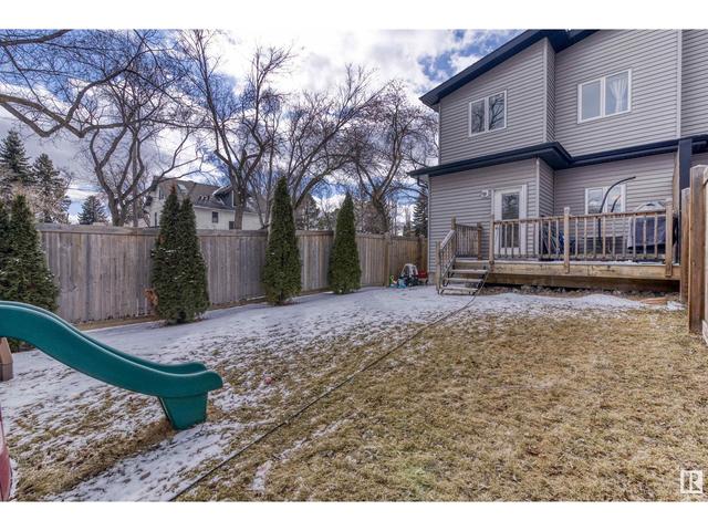 11303 127 St Nw, House semidetached with 3 bedrooms, 2 bathrooms and null parking in Edmonton AB | Image 47