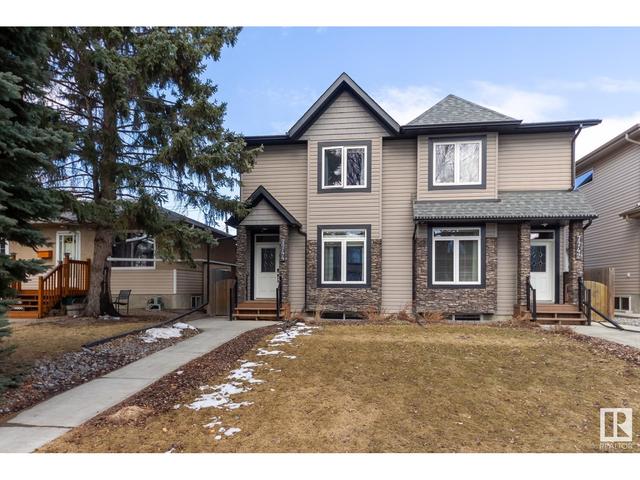 7744 81 Av Nw, House semidetached with 4 bedrooms, 3 bathrooms and null parking in Edmonton AB | Image 40