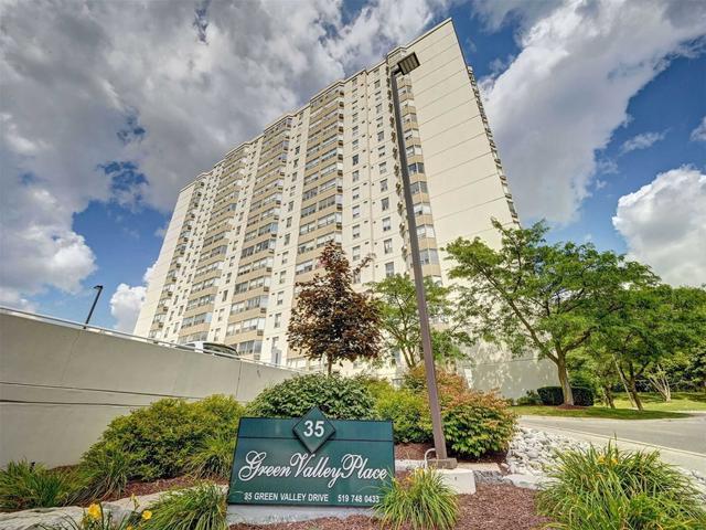 1610 - 35 Green Valley Dr, Condo with 2 bedrooms, 2 bathrooms and 1 parking in Kitchener ON | Card Image