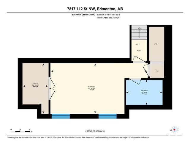 7817 112 St Nw, House detached with 4 bedrooms, 3 bathrooms and null parking in Edmonton AB | Image 33