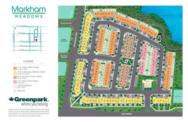 Unit 34 - Lot 34 Markham Meadows St, Townhouse with 3 bedrooms, 3 bathrooms and 1 parking in Markham ON | Image 2