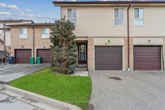 55 - 56 Collins Cres N, Townhouse with 3 bedrooms, 2 bathrooms and 2 parking in Brampton ON | Image 1
