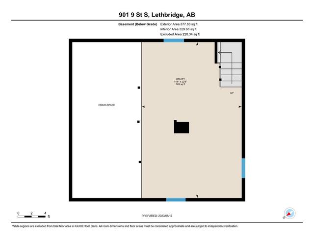 901 9 Street S, House detached with 2 bedrooms, 1 bathrooms and 2 parking in Lethbridge AB | Image 29