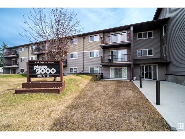 116 - 15105 121 St Nw, Condo with 2 bedrooms, 1 bathrooms and null parking in Edmonton AB | Card Image