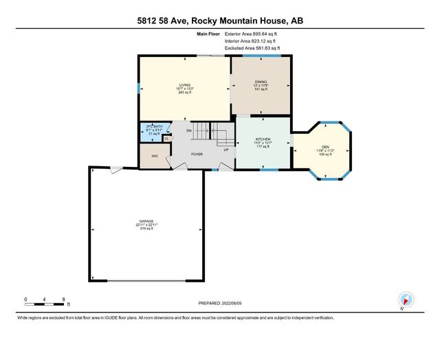 5812 58 Avenue, House detached with 4 bedrooms, 3 bathrooms and 2 parking in Rocky Mountain House AB | Image 37