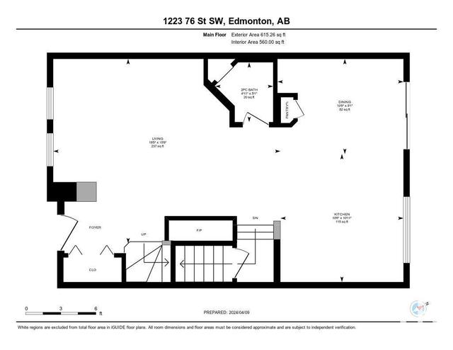 1223 76 St Sw, House semidetached with 3 bedrooms, 2 bathrooms and null parking in Edmonton AB | Image 53