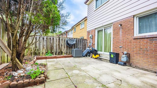 74 - 25 Brimwood Blvd, Townhouse with 4 bedrooms, 2 bathrooms and 2 parking in Toronto ON | Image 22