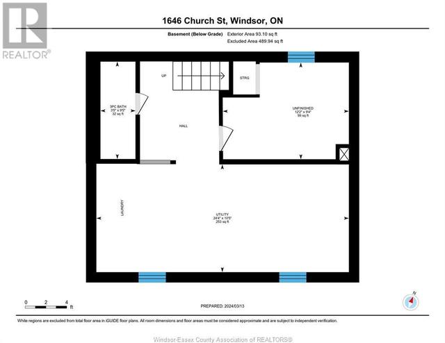 1646 Church Street, House detached with 4 bedrooms, 2 bathrooms and null parking in Windsor ON | Image 33