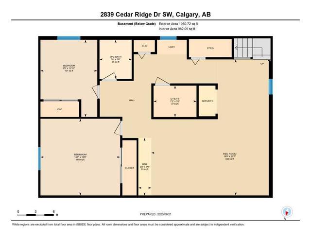 2839 Cedar Ridge Drive Sw, House detached with 4 bedrooms, 3 bathrooms and 5 parking in Calgary AB | Image 30