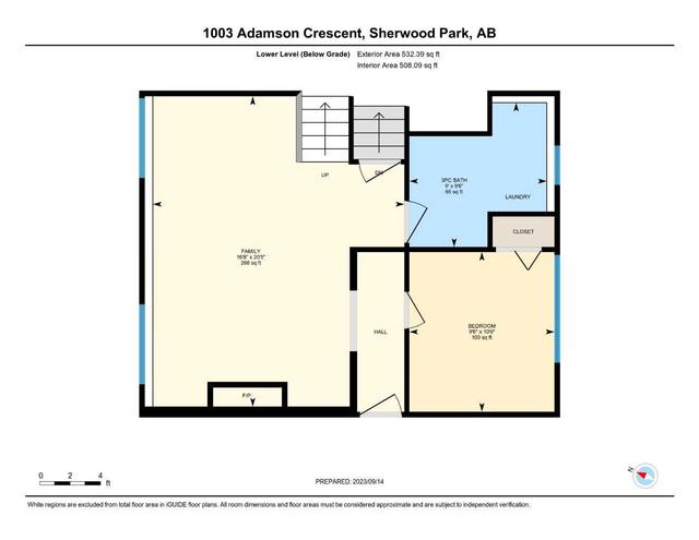 1003 Adamson Crescent, House detached with 4 bedrooms, 2 bathrooms and 6 parking in Edmonton AB | Image 37