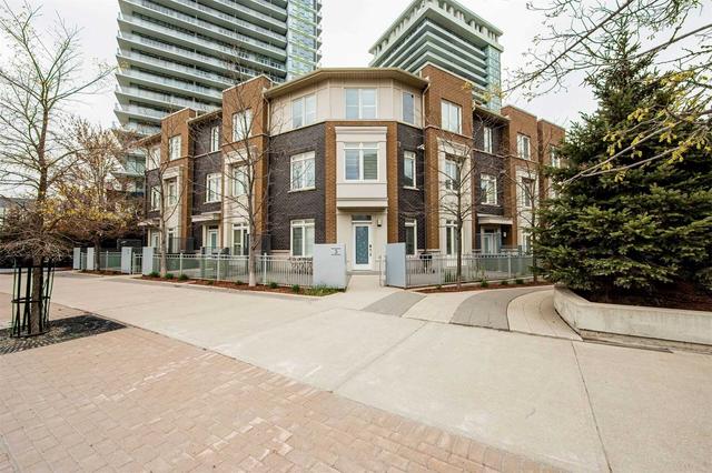 103 - 370 Square One Dr, Townhouse with 3 bedrooms, 4 bathrooms and 2 parking in Mississauga ON | Image 1