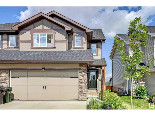 62 Ambleside Wy, House semidetached with 3 bedrooms, 2 bathrooms and null parking in Edmonton AB | Card Image