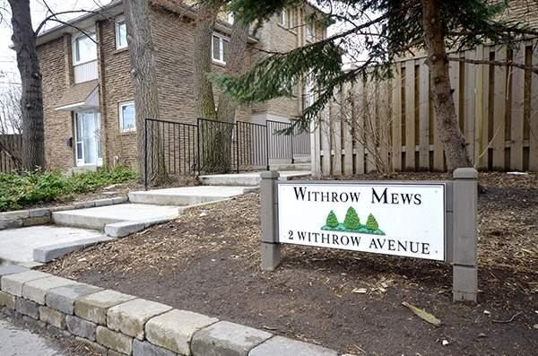 Unit 4 - 2 Withrow Ave W, Townhouse with 2 bedrooms, 2 bathrooms and 1 parking in Toronto ON | Image 1
