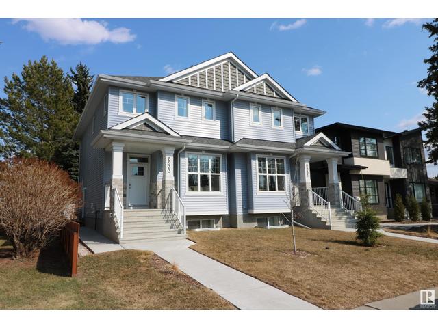 8933 155 St Nw, House semidetached with 4 bedrooms, 3 bathrooms and null parking in Edmonton AB | Card Image
