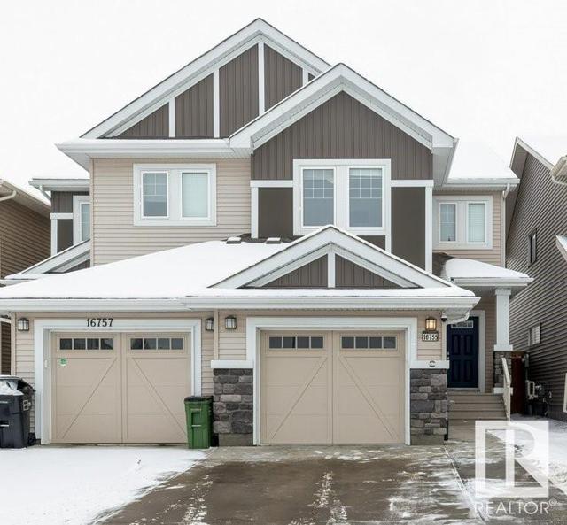 16755 65 St Nw Nw, House semidetached with 3 bedrooms, 2 bathrooms and null parking in Edmonton AB | Image 1
