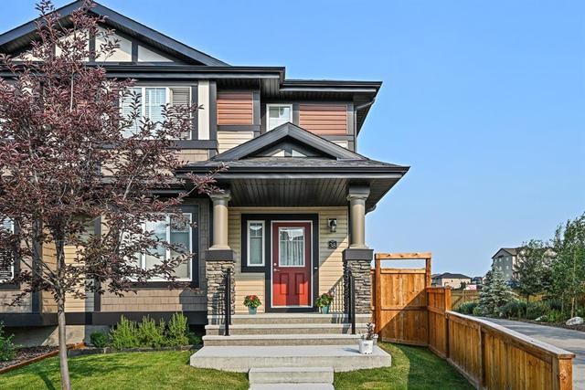 38 Clydesdale Crescent, House semidetached with 3 bedrooms, 2 bathrooms and 2 parking in Cochrane AB | Card Image