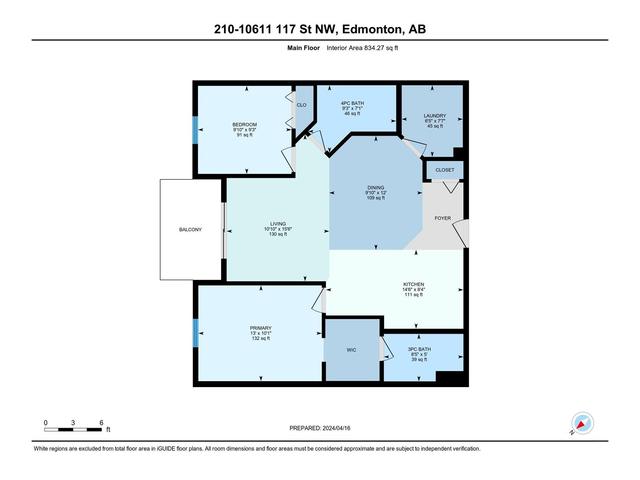 210 - 10611 117 St Nw, Condo with 2 bedrooms, 2 bathrooms and 2 parking in Edmonton AB | Image 42
