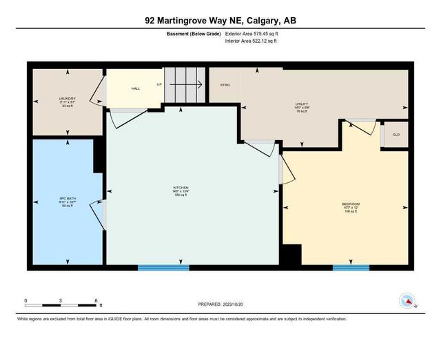92 Martingrove Way, Home with 4 bedrooms, 3 bathrooms and 3 parking in Calgary AB | Image 47