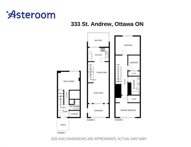 333 St Andrew Street, Townhouse with 3 bedrooms, 2 bathrooms and 3 parking in Ottawa ON | Image 30