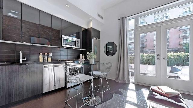 108 - 88 Colgate Ave, Condo with 1 bedrooms, 1 bathrooms and 1 parking in Toronto ON | Image 10