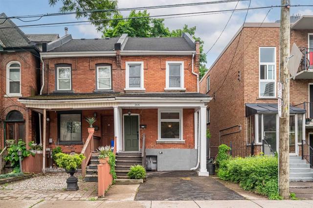 166 Young St, House semidetached with 3 bedrooms, 2 bathrooms and 1 parking in Hamilton ON | Image 1