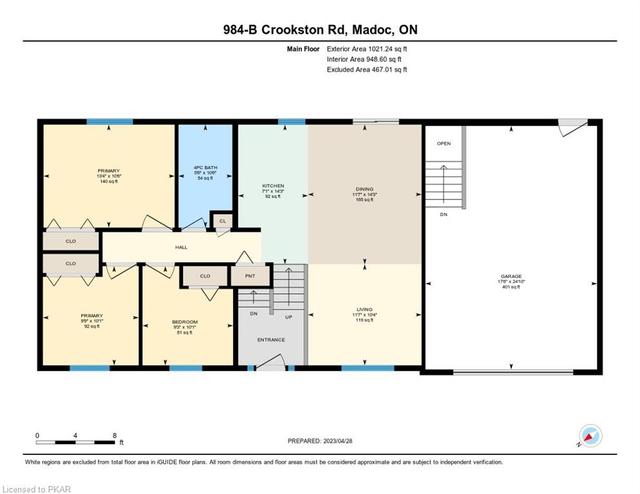 984b Crookston Road, House detached with 4 bedrooms, 2 bathrooms and null parking in Centre Hastings ON | Image 36