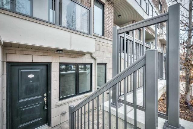 506 - 10 Drummond St, Townhouse with 1 bedrooms, 1 bathrooms and 1 parking in Toronto ON | Image 3