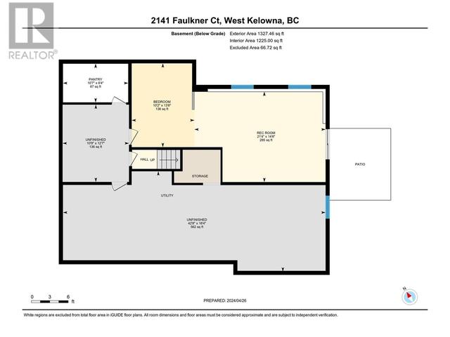2141 Faulkner Court, House detached with 4 bedrooms, 2 bathrooms and 2 parking in West Kelowna BC | Image 65