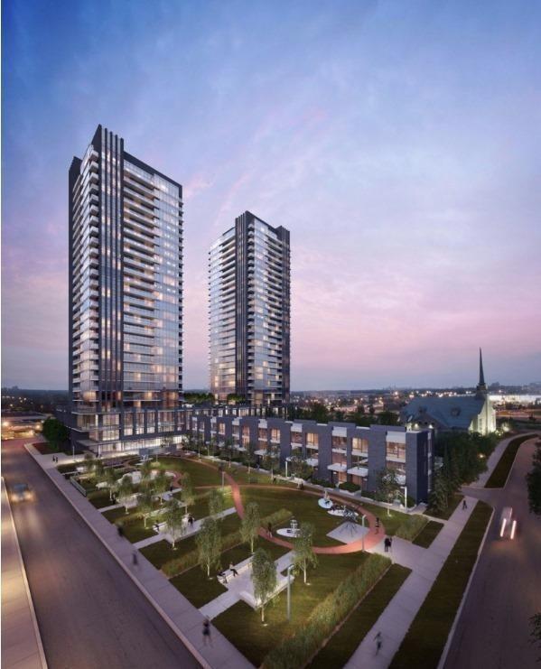 1711 - 2 Sonic Way, Condo with 1 bedrooms, 2 bathrooms and 1 parking in Toronto ON | Image 1