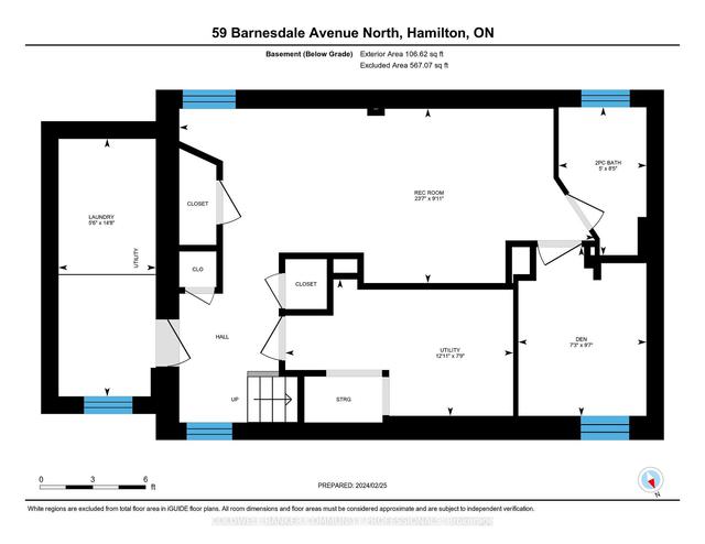 59 Barnesdale Ave N, House detached with 4 bedrooms, 3 bathrooms and 1 parking in Hamilton ON | Image 33