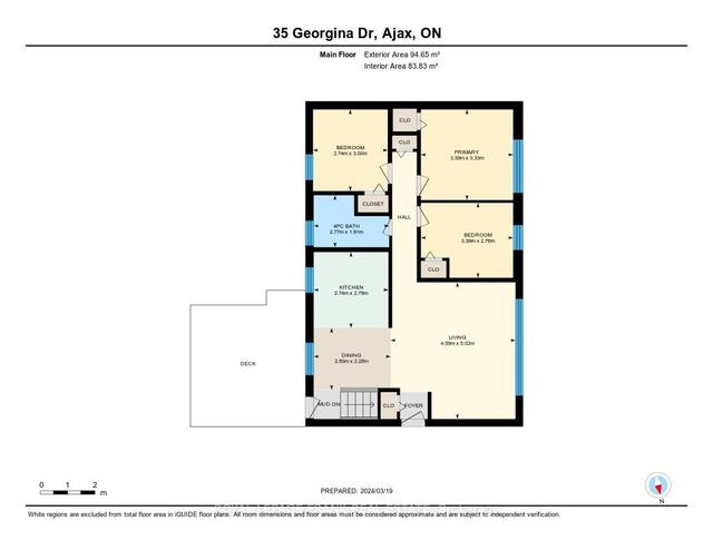 35 Georgina Dr, House detached with 3 bedrooms, 2 bathrooms and 4 parking in Ajax ON | Image 32