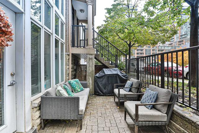 1240 - 21 Pirandello St, Townhouse with 1 bedrooms, 2 bathrooms and 1 parking in Toronto ON | Image 25
