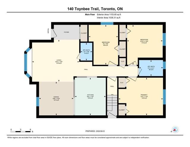 140 Toynbee Tr, House detached with 3 bedrooms, 3 bathrooms and 3 parking in Toronto ON | Image 28
