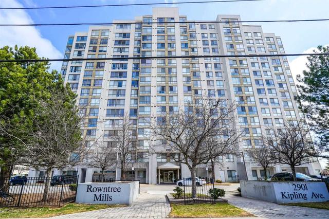 1607 - 2901 Kipling Ave, Condo with 2 bedrooms, 2 bathrooms and 1 parking in Toronto ON | Card Image