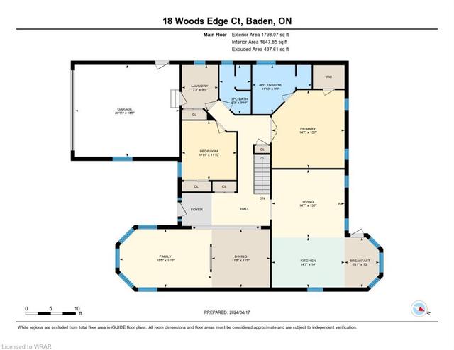 159 - 18 Woods Edge Court, House detached with 3 bedrooms, 3 bathrooms and 6 parking in Wilmot ON | Image 44