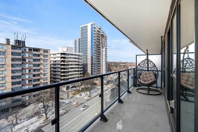 808 - 609 Avenue Rd, Condo with 1 bedrooms, 2 bathrooms and 1 parking in Toronto ON | Image 10