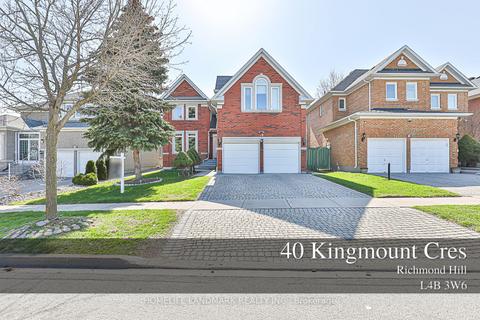 40 Kingmount Cres, Richmond Hill, ON, L4B3W6 | Card Image
