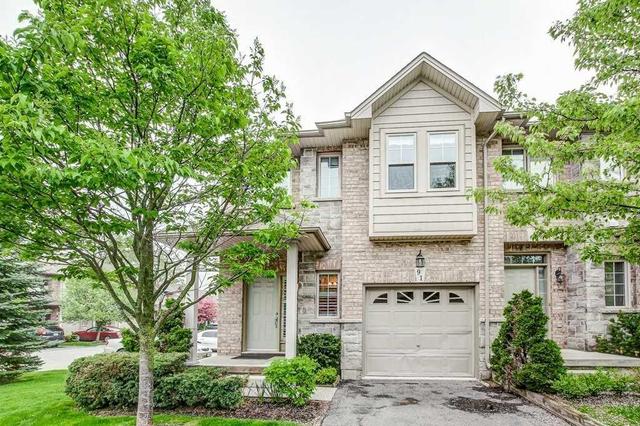 91 Myers Lane, Townhouse with 3 bedrooms, 4 bathrooms and 1 parking in Hamilton ON | Image 1