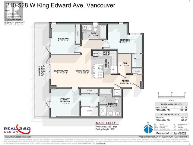 210 - 528 W King Edward Avenue, Condo with 3 bedrooms, 2 bathrooms and 2 parking in Vancouver BC | Image 40