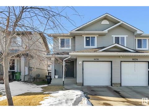 16130 131a St Nw, House semidetached with 3 bedrooms, 1 bathrooms and null parking in Edmonton AB | Card Image