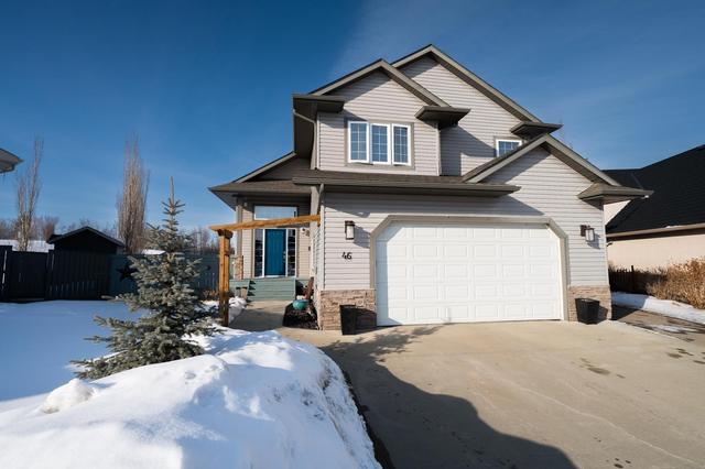 46 Estella Crescent, House detached with 4 bedrooms, 3 bathrooms and 5 parking in Lacombe AB | Image 41
