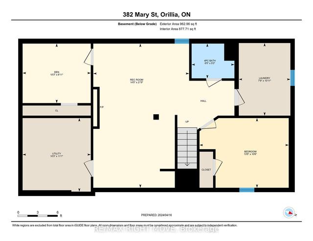 382 Mary St, House detached with 3 bedrooms, 2 bathrooms and 2 parking in Orillia ON | Image 8