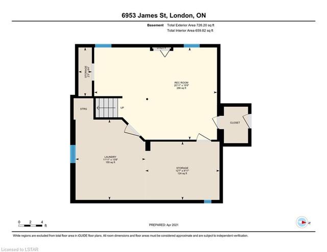6953 James Street, House detached with 3 bedrooms, 1 bathrooms and 5 parking in London ON | Image 38