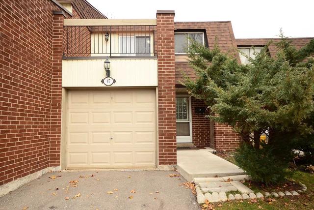 47 - 6240 Montevideo Dr, Townhouse with 3 bedrooms, 3 bathrooms and 2 parking in Mississauga ON | Image 1