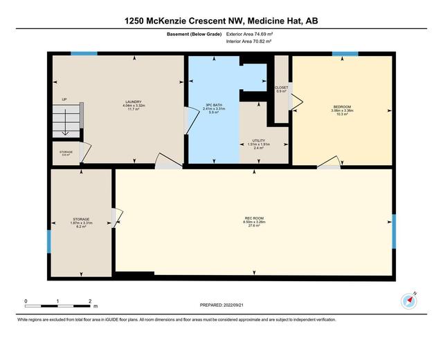 1250 Mckenzie Crescent Nw, House detached with 3 bedrooms, 2 bathrooms and 3 parking in Medicine Hat AB | Image 46
