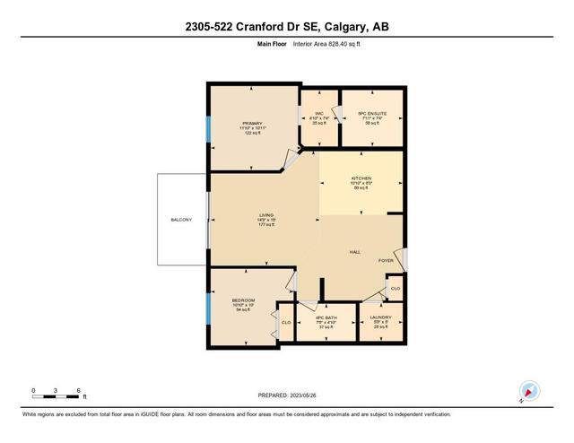 2305 - 522 Cranford Drive Se, Condo with 2 bedrooms, 2 bathrooms and 2 parking in Calgary AB | Image 31
