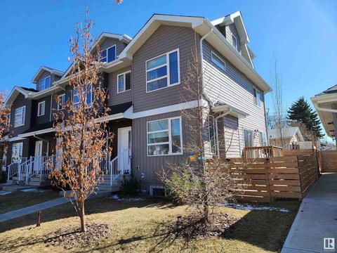 12511 115 Av Nw, House attached with 3 bedrooms, 2 bathrooms and null parking in Edmonton AB | Card Image