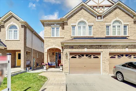 130 Leney St, House semidetached with 3 bedrooms, 3 bathrooms and 3 parking in Ajax ON | Card Image