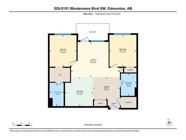 529 - 5151 Windermere Bv Sw, Condo with 2 bedrooms, 2 bathrooms and null parking in Edmonton AB | Image 2