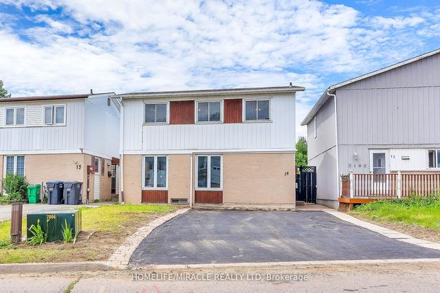 14 Greenbush Crt, House detached with 3 bedrooms, 3 bathrooms and 2 parking in Brampton ON | Image 1